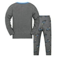 thumbnail image 2 of WIBACKER 2-9 Years Boys' and Toddler Kids Long Sleeve Tops and Pants Sleepwear Little Boys Cotton 2 Piece Pajamas Truck Pants Set, 2 of 12