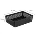 thumbnail image 2 of Plastic Desktop Paper Storage Baskets for Classroom or Home Use – Plastic Mesh Baskets in Neutral Colors-6pcs, 2 of 5