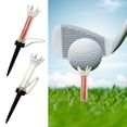 thumbnail image 1 of LJNYFDC Tee de Mini Golf Tee de Golf Angulaire Haute Rebond Faible Résistance Pointe Multifonctionnelle Réduit la Friction Tee de Golf en Plastique Golf 5 Pcs, 1 of 6