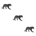 thumbnail image 1 of Guardoinrt Simulation Interactive Animal Figures Modèle pour Enfants Jouets Éducatifs Panthère 3Set, 1 of 6