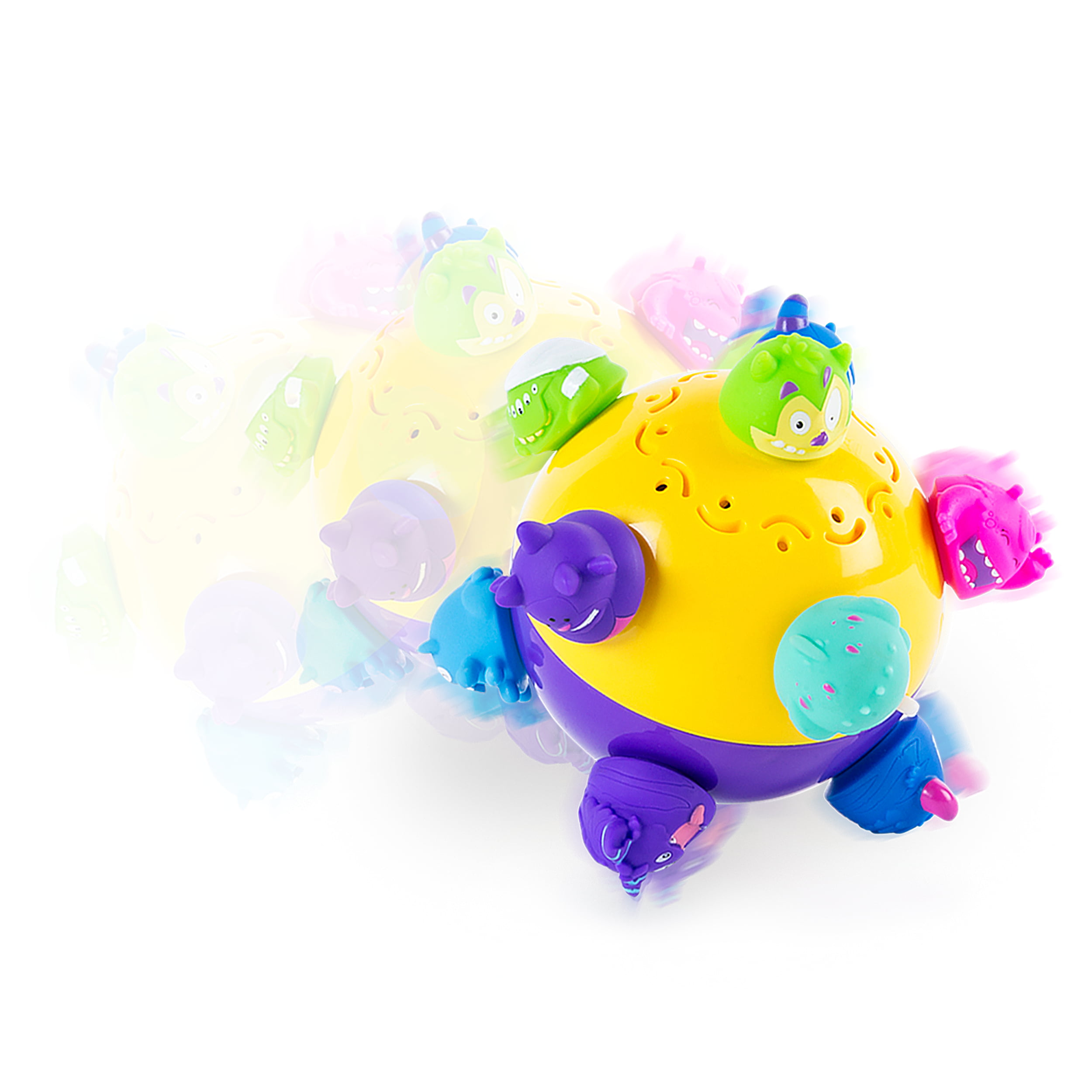 Yellow/Purple Spin Master 6037928 Chuckle Ball 