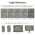thumbnail image 3 of BERTHMEER 3'x5' Small Washable Area Rugs for Office Kitchen Entryway Bedroom Non-slip Rugs,Gray, 3 of 6