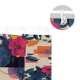thumbnail image 5 of Yayeee Shower Curtain with Hooks 72"x72" Waterproof Fabric Bathroom Hanging Decor, Flowers Pattern Style, 5 of 5