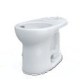 thumbnail image 3 of TOTO® Drake® Round TORNADO FLUSH® Toilet Bowl with CEFIONTECT®, Cotton White - C775CEFG#01, 3 of 5