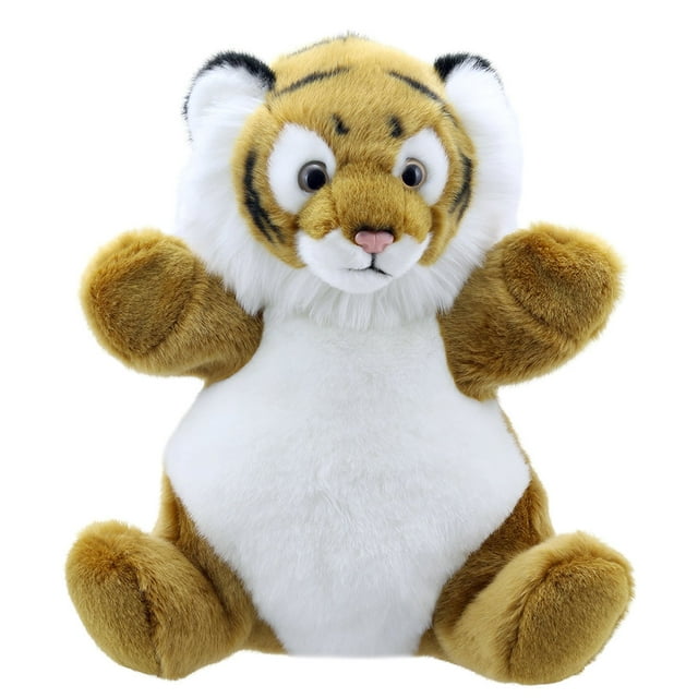 Hand Puppet - Câlins Tumms - Tiger Poupée Douce en Peluche PC009513