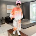 thumbnail image 1 of Traje de moda de otoño para niños, sudadera, conjunto de 2 piezas, estilo informal, versión coreana, ropa para niños al por mayor, 1 of 5