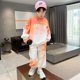 thumbnail image 1 of Traje de moda de otoño para niños, sudadera, conjunto de 2 piezas, estilo informal, versión coreana, ropa para niños al por mayor, 1 of 5