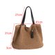 thumbnail image 2 of Bolso de mano grande tejido de paja para mujer, bolso de hombro tejido a mano para playa, bolso de mano de paja con borlas, 2 of 6