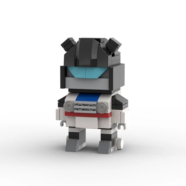 *Transform Auto Robot Brickheadz * Star scream jazz Prime DIY enlighten MOC block brick set Compatible With