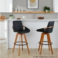 thumbnail image 3 of LumiSource Cosmo 29" Fixed-Height Barstool, 3 of 11