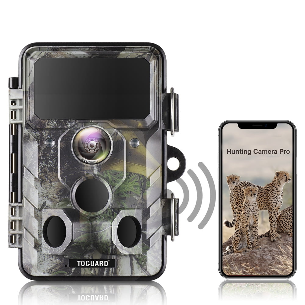toguard wifi trail camera 20mp 1296p game camera motion activated night infrared