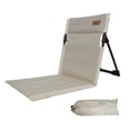thumbnail image 1 of MYG Outdoor Portable Back Chair Lightweight Foldable Seat Cushion for Camping Beach, 1 of 8