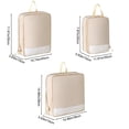 thumbnail image 3 of JWshufel Portable Travel Organizer Bag Set for Toiletries Cosmetics Clothes Shoes Compression Storage 4 Piece Lightweight Compact Solution Suit for Trips and Business Travel, 3 of 8