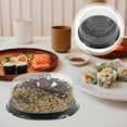 thumbnail image 4 of Troglfold Cake Boxes 10pcs Round Cake Carriers Boxes Clear Lids Round Cake Boxes Reusable Plastic Cake Round Container,9.45"X9.45"X3.54", 4 of 10