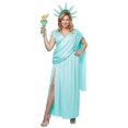 thumbnail image 2 of (1xl, women1x(16-18)) - Lady Liberty Plus Size Costume, 2 of 4