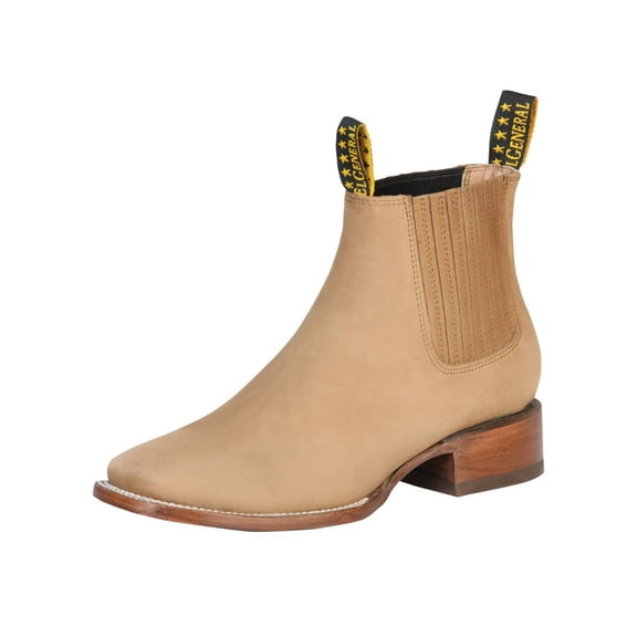 El General Men's Nobuck Ankle Boot - Nobuck Sand 126194