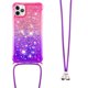 thumbnail image 3 of Funda para iPhone 12 PRO MAX Brillantina Líquida Divertida Reluciente y con Cristales en Movimiento Cuerpo Cruzado con Cordón Ajustable, 3 of 5