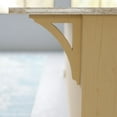 thumbnail image 5 of Ekena Millwork 1 3/4"W x 8 1/2"D x 12"H Large Thorton Wood Bracket, Alder (2-Pack), 5 of 5