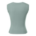 thumbnail image 5 of Women's Casual Sleeveless Tank Tops With Built In Bra Round Neck For Summer Outdoor Music Festival And Daily Wear, 5 of 7