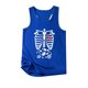 thumbnail image 5 of Camiseta Sin Mangas Para Mujer Moda Cuello Redondo Sin Mangas Estampado Casual Blusa Odeerbi ODB153107, 5 of 7
