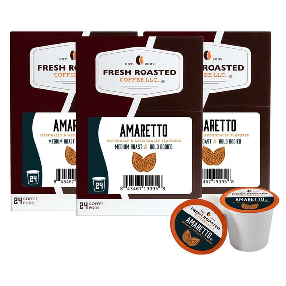 Fresh Roasted Coffee's Flavored Coffee Collection, Blueberry Crisp, 72 K-compatible Pods