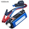 thumbnail image 1 of Car Emergency Starting Power, 6000mah Peak Battery Car Jump Starter, Supply Inflation Pump Integrated with Power Bank Multi-Functional Portable Battery Ignition Starter with LCD Display, 1 of 2