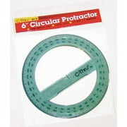 ACME UNITED Westcott Circle Protractor - 6"