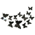 thumbnail image 2 of Xingzhi 12pcs 3D Stereo Simulation Scalewing Bedroom Removable wall decor paste Sticker PVC Decorative Wall Decal Removable Home Decoration, 2 of 7