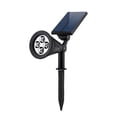 thumbnail image 1 of FixtureDisplays® Solar Light Solar Powered LED Adjustable Spotlight Wall Light Landscape Light Bright and Dark Sensing Auto On/Off Night Lights 18342, 1 of 5