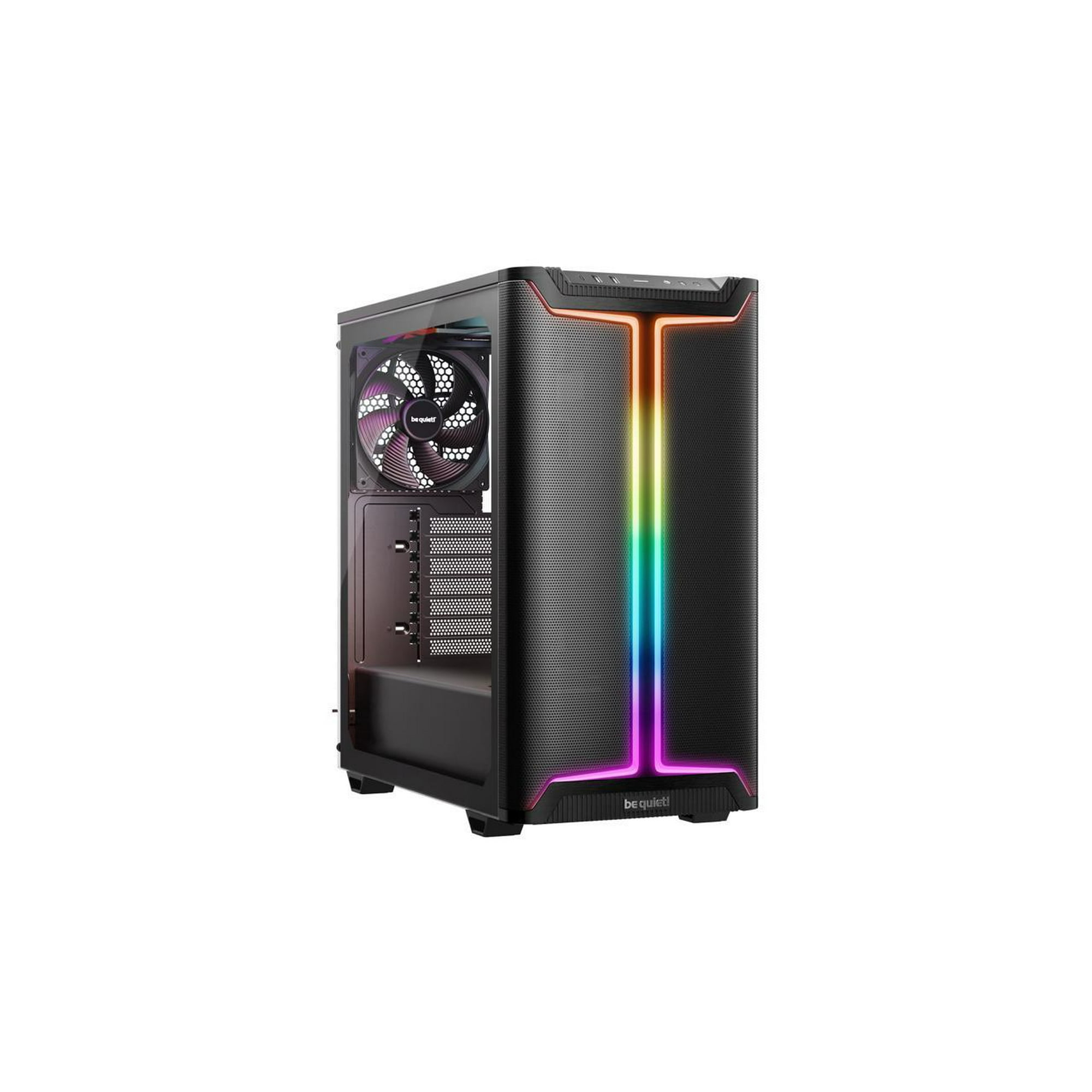 be quiet! PURE Base 501 DX BGW76 Black ABS / Steel / Tempered Glass ATX Mid Tower Cases (Computer Cases - ATX Form)