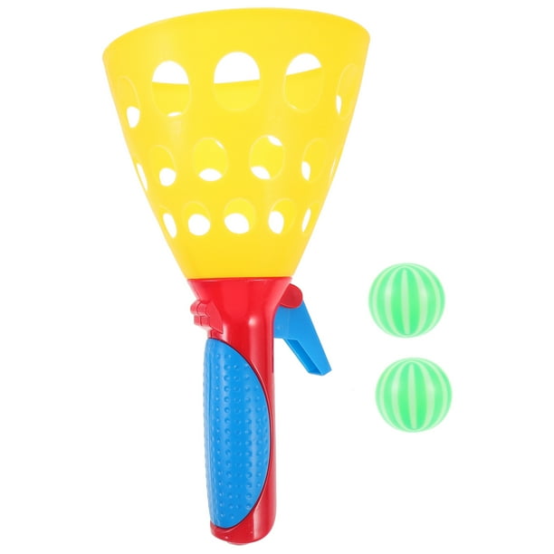 FELTECHELECTR Pelota de rebote para actividades al aire libre, tenis, juego con pelota de resorte para niños (color aleatorio)