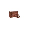 thumbnail image 1 of Bolso bandolera Aeropostale de piel sintética para mujer Marrón Pequeño 17 in - 22 in, 1 of 1