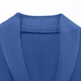 thumbnail image 3 of Product Classification Men's Sweater Vest - Buckle Design V-Neck Wool Collarless Autumn/Winter Layering, 3 of 7