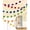 Rainbow, variant on Gold Polka Dot Party Decoration Garland
