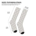 thumbnail image 5 of Bixox Rabbit And Heart Print Compression Socks,Compression Socks Women & Men Circulation for Medical,Running,Athletic, 5 of 7