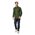 thumbnail image 4 of Camisas Para Hombre Manga Larga Lisa Regular Fit Basica, 4 of 4