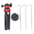 thumbnail image 2 of Tripod Mounting Kit Aluminum Alloy Base Adjustable Height Stand Mini Antenna Portable, 2 of 7