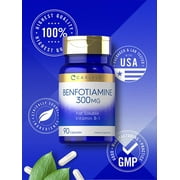 Benfotiamine | 300mg | 90 Capsules | Vitamin B1 | by Carlyle