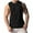 Black, variant on Men's Sleeveless Tank Tops Muscle Fit for Workout Gym Casual Crew Neck Basic Summer Beach