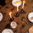 thumbnail image 4 of Halloween Lace Tablecloth Skull Border Spider Web For Halloween Party Decor 53"x72", 4 of 7