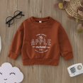 thumbnail image 2 of Vedolay Toddler Boys Clothes Fall Winter Clothes Long Sleeve Hoodie Tops Sweatshirts Brown,90, 2 of 5