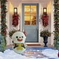 thumbnail image 3 of Dsscvnef Christmas Decorations Portable Cute Cartoon Snowman Tumbler Inflatable Air Model Inflatable Pool Slide Excursion Inflatable Bridal Inflatable, 3 of 5