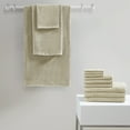 thumbnail image 2 of 510 Design Big Bundle 100% Cotton 12 Piece Bath Towel Set, Taupe, 2 of 13