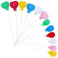 thumbnail image 1 of 12 mini globos adorables en miniatura para cupcakes, adornos para la casa., 1 of 7