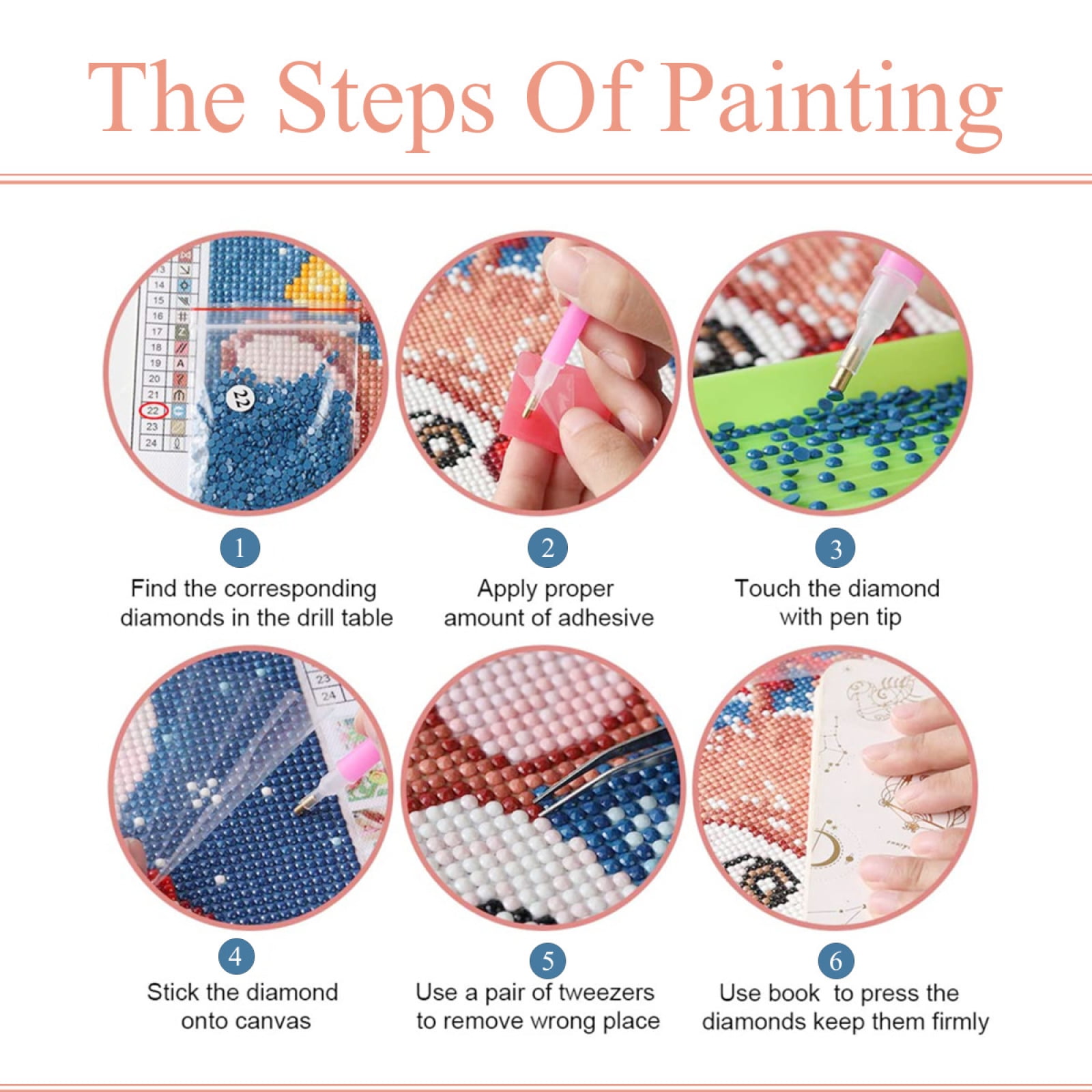 Custom Photo Diamond Painting, Personalized DIY Diamond Art Kits for Adults, Create Your Own Diamond Arts for Home Decor and Gifts, Round Drill, 11.8x19.7inch/30x50cm.
