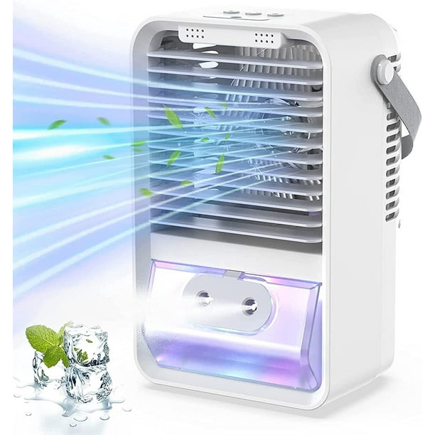 Thehomeuse Portable Air Conditioner, Rechargeable Personal Cordless Air