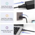 thumbnail image 3 of 65W USB-C Laptop Charger Compatible with Lenovo Thinkpad/Yoga/Thinkbook/Chromebook/IdeaPad Series and for All 65W Type C Devices, 3 of 3
