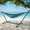 Blue, variant on Bigleap Double Hammock with Steel Stand Heavy Duty Standing Hammocks 450lb Capacity with Portable Carrying Bag, Blue