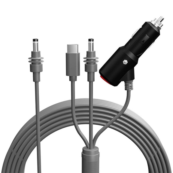 For Starlink Mini 3 in 1 DC Power Cable Extension Cord Waterproof