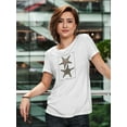 thumbnail image 2 of Sea Shell Xii T-Shirt Women -Denis Diderot Designs, Female Medium, 2 of 4
